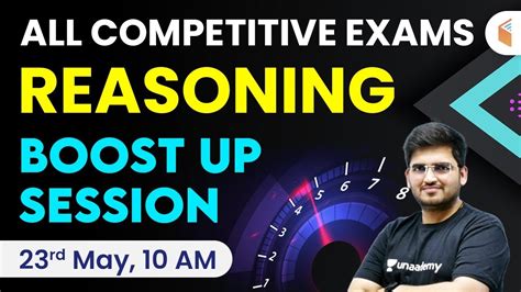 10 00 AM All Competitive Exams Reasoning Special Boost UP Session