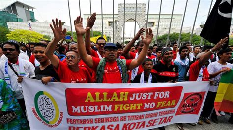 Malaysia Allah Word Banned For Non Muslims World News Sky News