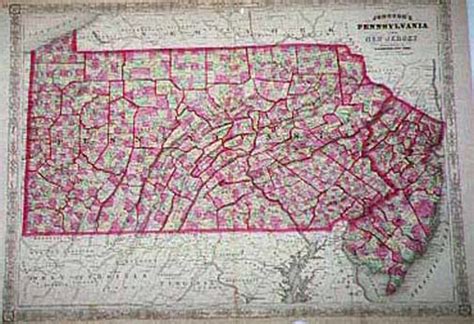 1860s Pennsylvania Maps