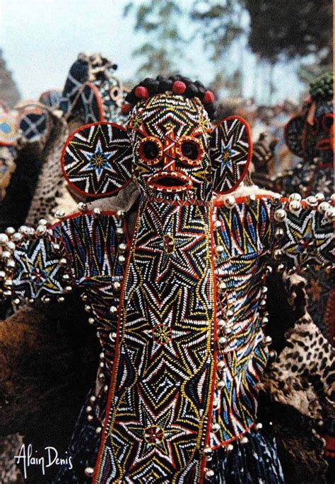 Cameroun Bana Danseur Bamikele African Masks Tribal