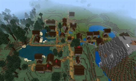 334709355 Five Blacksmiths Village At Spawn Minecraftseeds