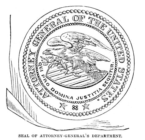 Posterazzi Seal Attorney General Nseal Of The Attorney Generals