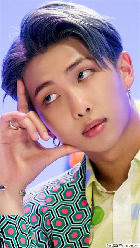 Bts extend run atop billboard hot 100 for a sixth week with butter : BTS RM Cute HD Phone Wallpapers - Wallpaper Cave