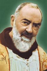 (padre pio prima di consegnare l'ostia ai fedeli). St. Padre Pio Presentation — St. Rita Catholic Church