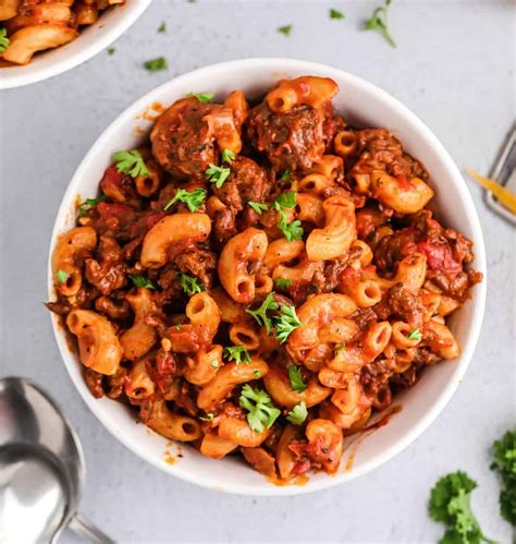 One Pot Cheesy Goulash Butter Your Biscuit