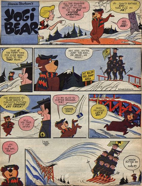 Yowp Yogi Bear Weekend Comics January