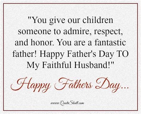 Fathers Day Quotes From Wife Fathers Day Quotes Happy Father Day
