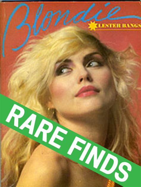 Lester Bangs Wrote A Quick Fan Bio Of Blondie That Reads Like A Long Take Down