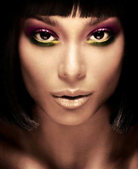 Zaireen J Redza Green Purple And Yellow Eye Makeup Yellow Eye Makeup