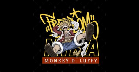 Freedom Luffy Gear 5 T Shirt Teepublic