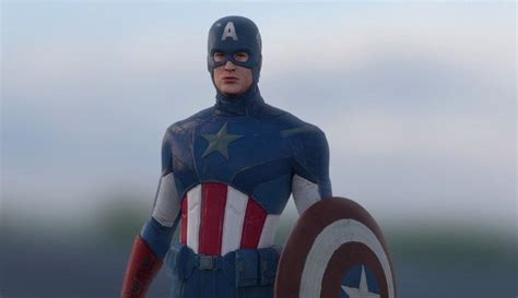 Captain America 3d Model Cgtrader