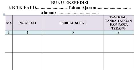 Maybe you would like to learn more about one of these? CONTOH BUKU EKSPEDISI SEKOLAH TAHUN AJRAN 2017-2018 | Buih ...