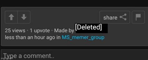 It Should Say Deleted Instead Of Anonymous On A Deleted Users Post
