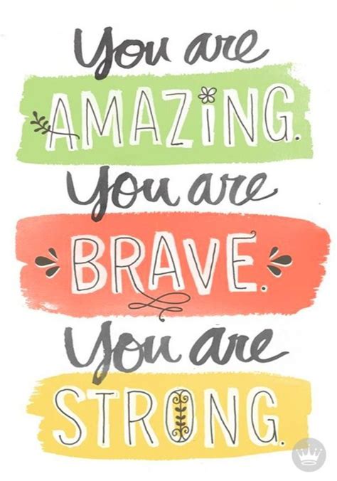 Amazing Brave Strong Card Ink And Main Ink And Main Inspirational