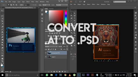 How To Convert Aieps Into Psd Format Youtube