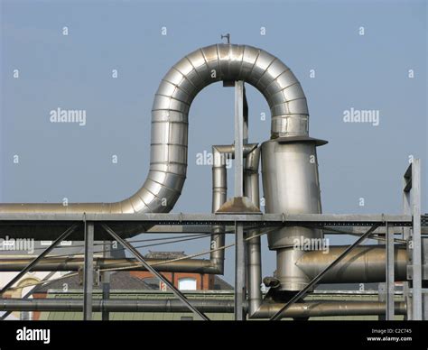 U Doblar En Tuberías Industriales Fotografía De Stock Alamy