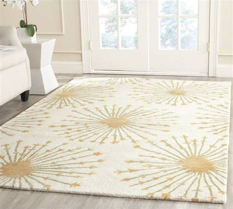 Cream Or Gold And Burgundy Area Rug 9 X 12 Wool Area Rugs Colorful