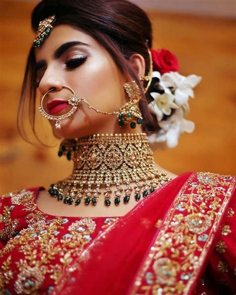 7 Classic Red Lehenga And Jewelry Combinations You Cant Go Wrong With