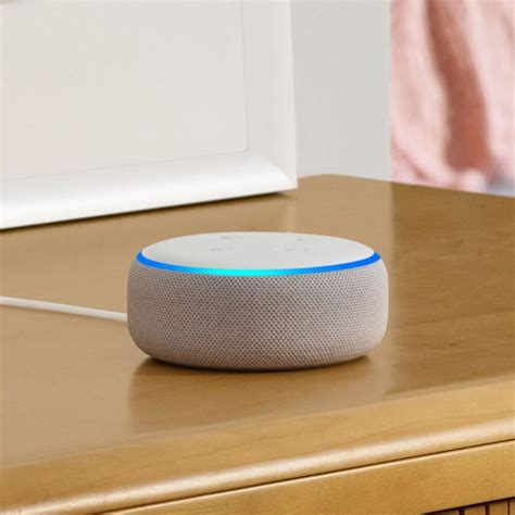 Amazon Echo Dot 3rd Gen Smart Speaker With Alexa Charcoal