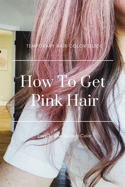 How To Get Rose Gold Pastel Pink Hair — First Thyme Mom Hair Color