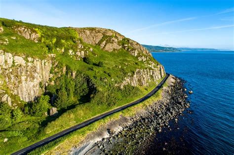Causeway Coastal Route In Northern Ireland Uk Stock Photo Image Of