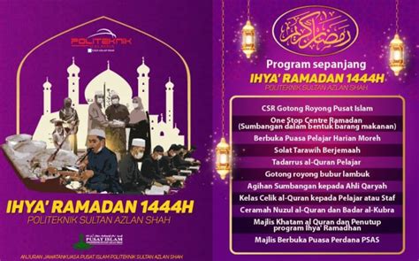 Mohd Zaid Bin Ismail Sumbangan Ihya Ramadhan 2023