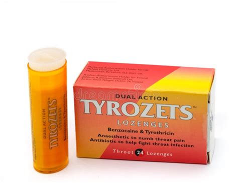 Tyrozets Branded Throat Lozenges In Recyclable Packaging And Iso