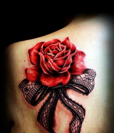 These small double anchor tattoos exemplify popular homages to north american classic tattoos, bringing back a time when sailors, not unlike outlaw motorcyclists, liked to display. 101 Tasteful Lace Tattoos Designs and Ideas