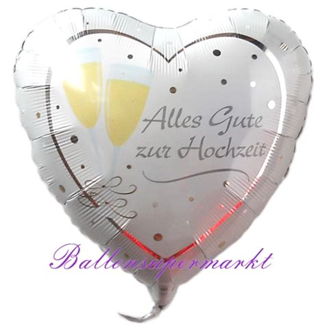 Ihr kennt euch schon seit langer zeit und nun ist es endlich soweit. Ballonsupermarkt-Onlineshop.de - Alles Gute zur Hochzeit ...