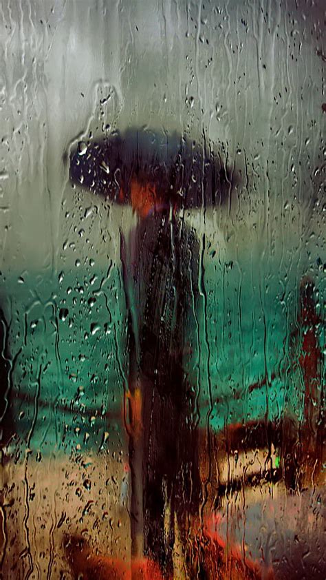 Rainy Day Drops Glass Hd Mobile Wallpaper Peakpx