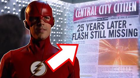 What Did The 2049 Newspaper Say Mysteries Revealed The Flash Season