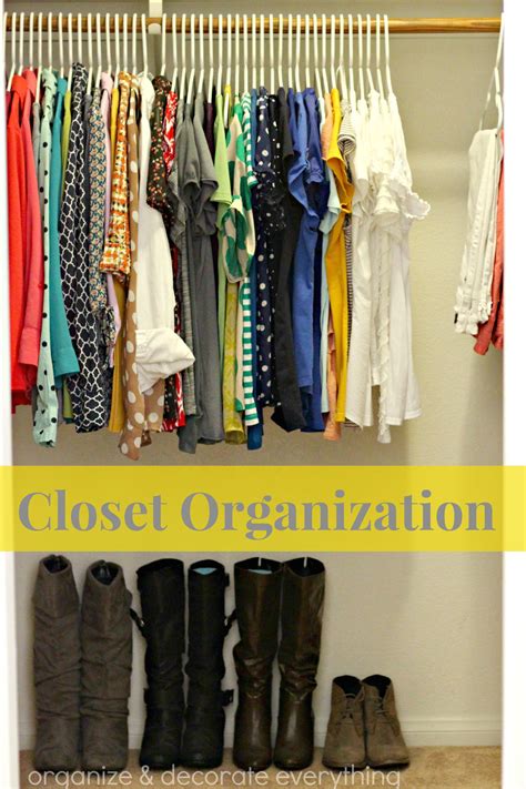 Today i want to talk about how to organize the master bedroom closet because it's not hard to organize, but it is easy to get overwhelmed by, when it's not organized. Master Closet Organization - Organize and Decorate Everything