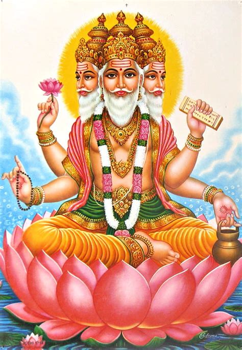 Brahma Dev Vedas And Puranas