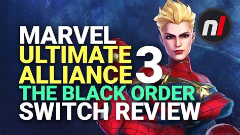 Marvel Ultimate Alliance 3 The Black Order Nintendo Switch Review Is