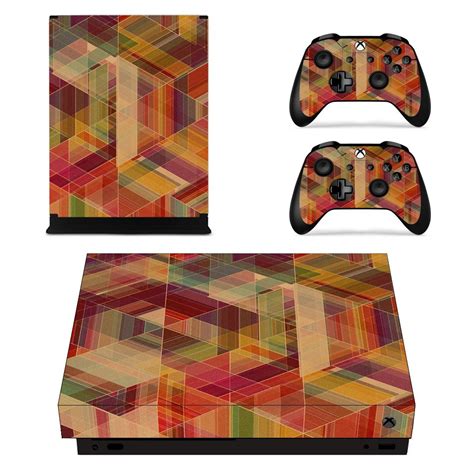 Tech Wallpaper Skin Sticker Decal For Xbox One X Design 3