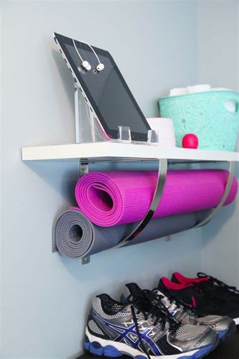 10 Small Space Home Gym Hacks For Your Tiny Apartment Brit Co