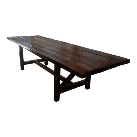 Shop for oval tablecloth at bed bath & beyond. Antique French Farmhouse Extra Long Dining Table | Chairish