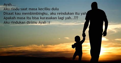 Kata Kata Mutiara Sedih Rindu Ayah Menyentuh Hati