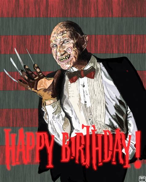 Pin By Jeanne Loves Horror💀🔪 On Horror Birthday Freddy Krueger Art