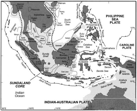 plate tectonic setting for the southeast asian region showing the download scientific diagram