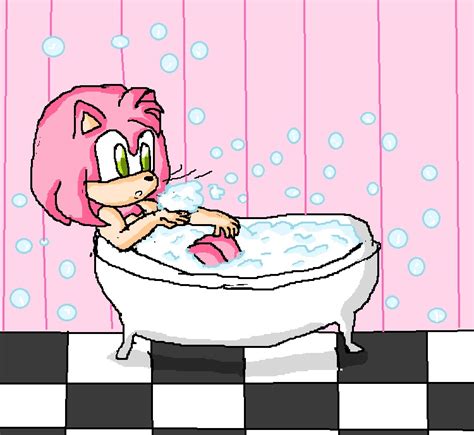 Bubble Bath Amy By Ninpeachlover On Deviantart