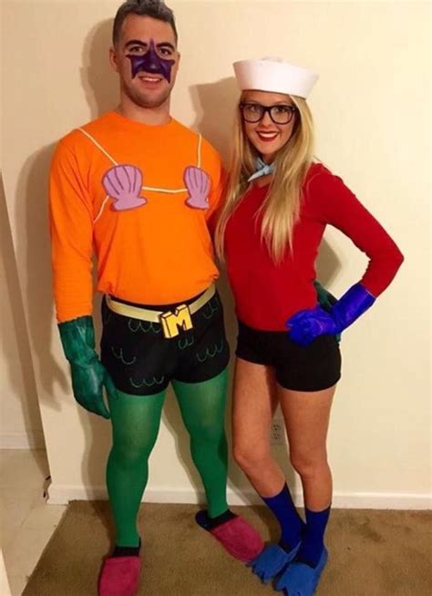 60 Trendy Couple Costumes For Halloween To Nail The Event Couples Costumes Creative Couples