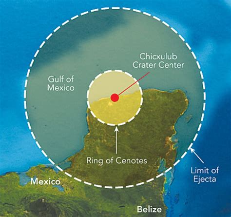 Chicxulub Lo Que Debes Saber Del Cráter Que Dejó El Meteorito Que Causó La Extinción De Los