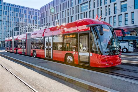 12 Trolleybuses By Hess Will Hit Lausanne Sustainable Bus