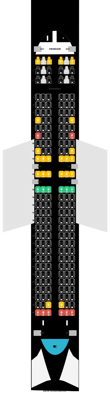 Seatguru Seat Map Westjet