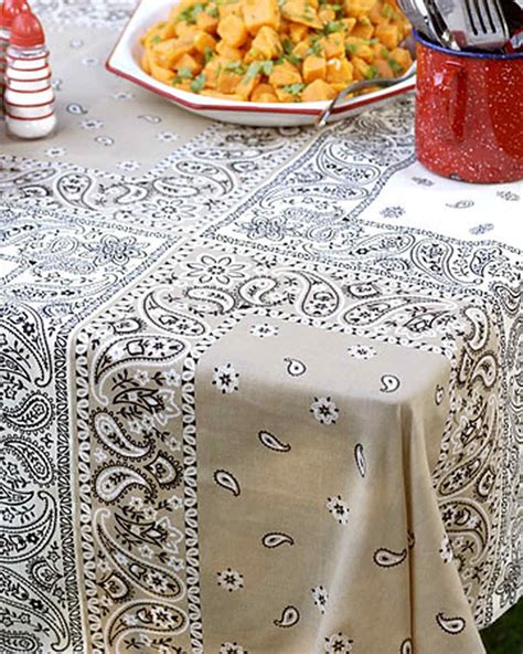 Bandanna Tablecloth Martha Stewart