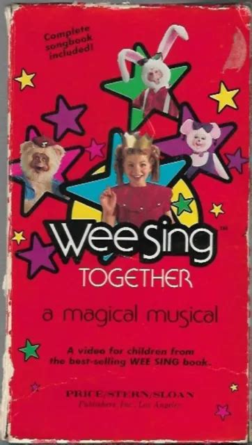 Wee Sing Together A Magical Musical Vhs 1985 Price Stern Sloan Tested 2099 Picclick