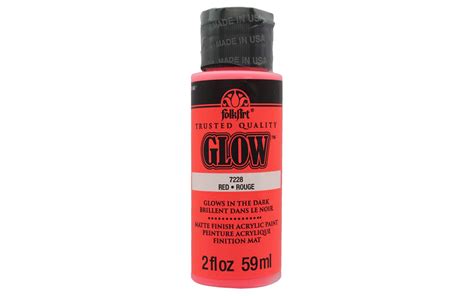 We did not find results for: Plaid Folkart Acrylic Paint 2oz Glow in Dark Red | eBay