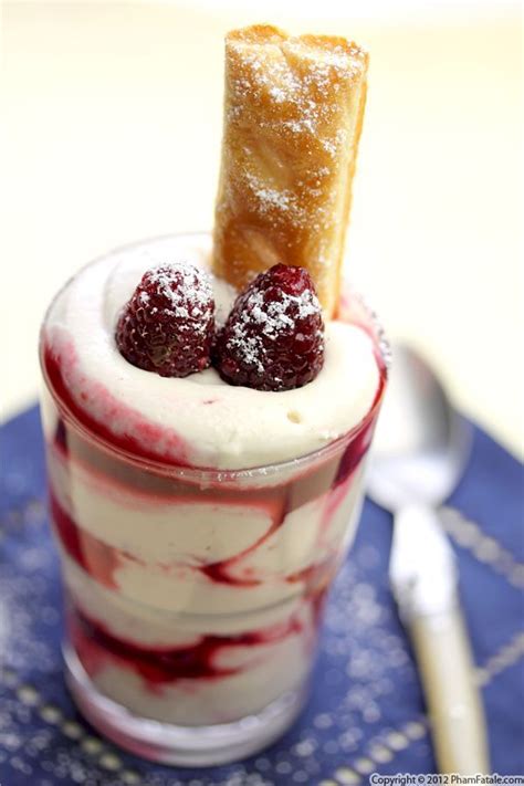 Marshmallow Dessert With Raspberry Coulis Recipe Raspberry Coulis