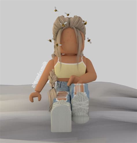 roblox girl with no face pictures
